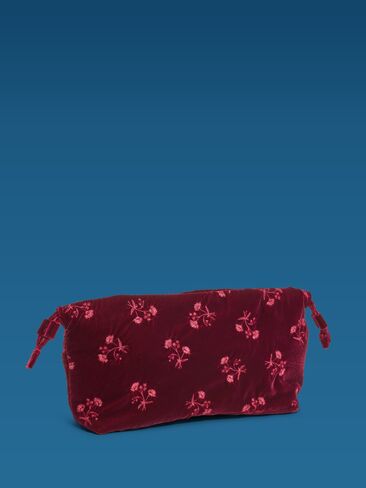 Old Navy Old Navy x Altuzarra Velvet Drawstring Baguette Bag - Red Lacquer in Kuwait