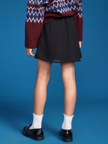 Old Navy Old Navy x Altuzarra Embellished Skirt for Girls - Black Jack in Kuwait