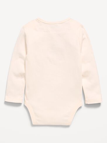 Old Navy Long-Sleeve Graphic Bodysuit for Baby - Creme De La Creme in Kuwait