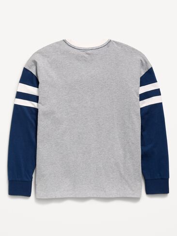 Old Navy Old Navy x Netflix Stranger Things: Tales From '85 Oversized Long-Sleeve T-Shirt for Boys - Obscure Night in Kuwait