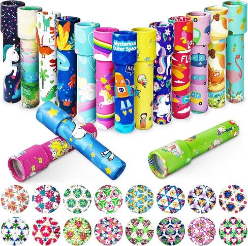 Xeehwb 2 Pack Classic Kaleidoscope Toy,Magic Rotating Kaleidoscope,Stretchable Long World Kaleidoscope,Educational Toy Kaleidoscope for Children Gifts in Saudi Arabia