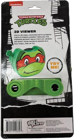 Well Played Teenage Mutant Ninja Turtles 3D Viewer – Interactive Toy for Kids Fun & Entertaining Viewfinder for Teenage Mutant Ninja Turtles Fans - Ages 6 in Saudi Arabia