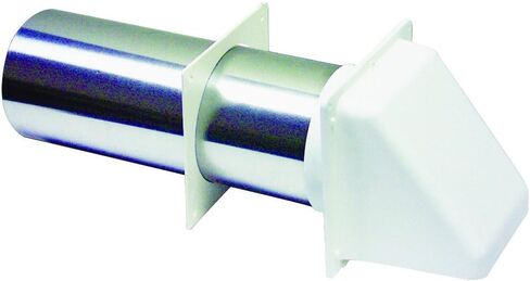 Lambro 224W Duct Vent, 4", White in Kuwait