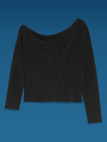 Old Navy Old Navy x Altuzarra Jersey Off-The-Shoulder Top - Black Jack in Saudi Arabia