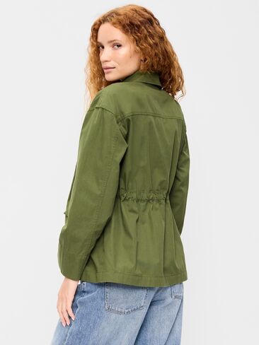 Old Navy Utility Jacket - Forest Fern in Saudi Arabia