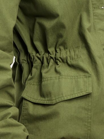 Old Navy Utility Jacket - Forest Fern in Saudi Arabia