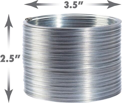 Original Giant Slinky Walking Spring Toy, 3.5-inch Diameter Metal Slinky, Party Favors, Fidget Toys, Kids Toys for Ages 5 Up by Just Play in Saudi Arabia