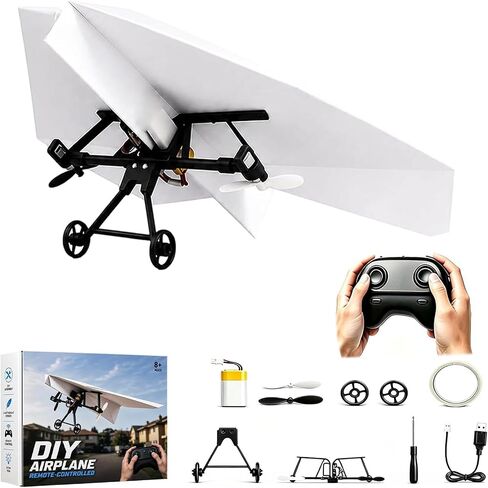 RC Paper Airplane Kit, DIY RC Plane with Paper Airplane Motor in Kuwait