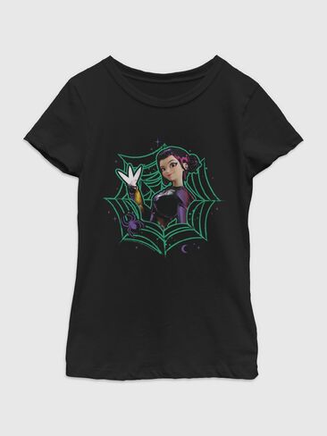 Old Navy KPop Demon Hunters Zoey Web Girls Graphic TShirt - BLACK in Saudi Arabia