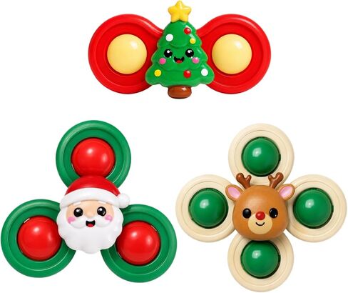 Halloween Suction Cup Spinner Bath Toys Travel Toys for Baby Boy Girl in Kuwait