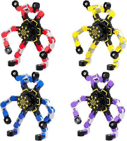 Travel Toys Fidget Spinners Fidget Toys For Kids Teens Road Trip Travel Activities Essential Sensory Toys With Autism Adhd Party Favors Birthday Gifts For Boy Girl Easter Basket Stuffers 4Pcs in Kuwait