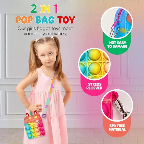 120 Pcs Fidget Toys Pack, Pop Sensory Party Favors Set Gifts for Kids Adults Boy Girl Stocking Stuffers Autistic Bulk Goodie Bag Filler Treasure Box Classroom Prizes School in Saudi Arabia