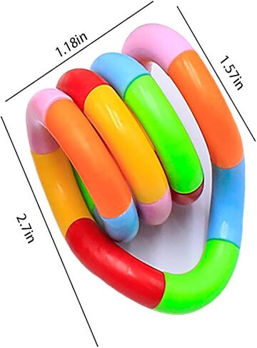 Fidget Toys 9 Pack Fidget Twist Toys Kids Stocking Stuffers Easter Gifts for Kids Party Favors Autism Autistic Children Adults Stress Relief Sensory Toy ADHD Toys in Kuwait