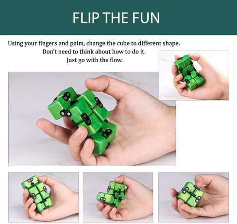 Infinity Cube Fidget Toy,Anxiety Relief Items Fidget Cube for Kids Adults in Kuwait