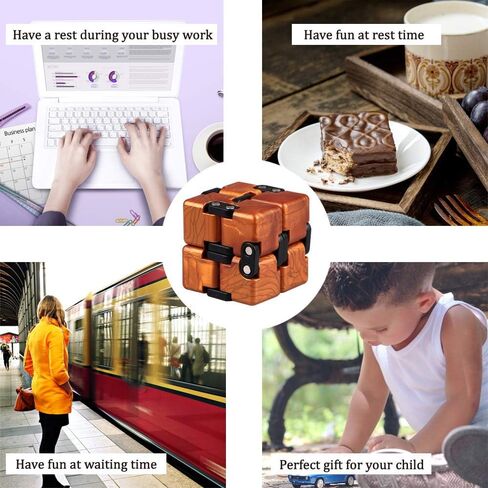 Infinity Cube Fidget Toy,Anxiety Relief Items Fidget Cube for Kids Adults in Kuwait