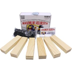 Maximum Velocity! Wedge Derby Car Kits | Bulk 12-Pack Pinewood Car Kits in Kuwait