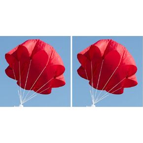 Relationshipware StratoChute 24" Red Rip-Stop Nylon Parachute for Water or Model Rocket in Kuwait