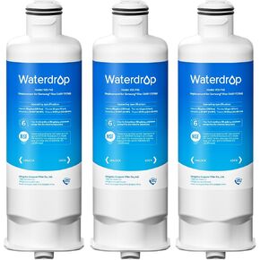Waterdrop DA97-17376B Replacement for Samsung HAF-QIN/EXP, DA97-08006C, RF28R7201SR, RF28R7351SG, WD-F45, Refrigerator Water Filter, 3 Filters in Saudi Arabia