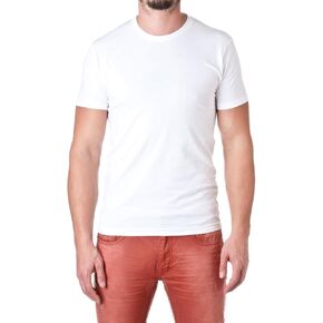 Next Level Mens Premium Fitted Short-Sleeve Crew T-Shirt - Small - White in Saudi Arabia