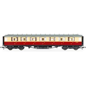 Hornby R40457 BR Gresley Corridor Crimson and Cream 1st Class E10126E in Saudi Arabia