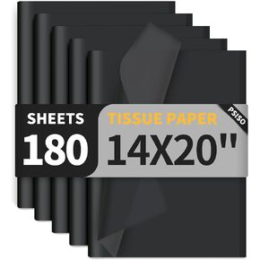 180 Sheets White Tissue Paper for Gift Bags Packaging Crafts 14 X 20 Inches in Kuwait