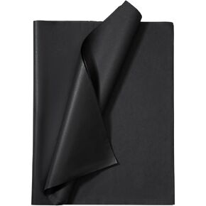 Timirog Black Tissue Paper for Gift Bags 14x20 Inches 100 Sheets in Kuwait