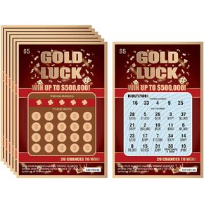 WINGKIND 6 Pregnancy Announcement Scratch Off Cards - Pregnancy Reveal Fake Lottery Tickets - Announcement Ideas - Creative Way to Announce Your Pregnancy in Saudi Arabia