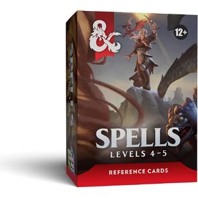 Dungeons & Dragons Reference Cards - Spells (Levels 0-1) | D&D Accessories in Saudi Arabia