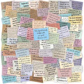Bible Verse Stickers, Vintage Christian Quotes (120 PCS Unique (Mix 1)) in Kuwait