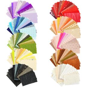 160 Sheets Textured Scrapbook Paper & Mesh Fabric Assorted Set in Saudi Arabia