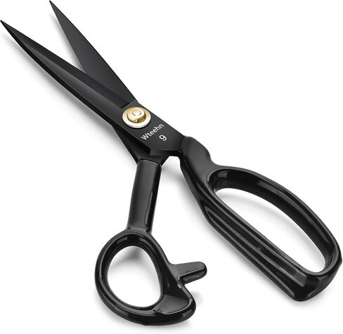 Fabric Scissors Professional, 8" Heavy Duty Sewing Scissor for Fabric Cutting, Tailor Sharp Sewing Shears for Cutting Leather craft Home Office Students Artists Dressmakers in Kuwait