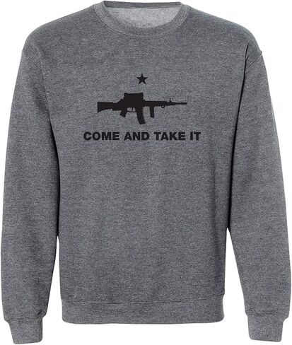 Come And Take It Crewneck Sweatshirt in Kuwait