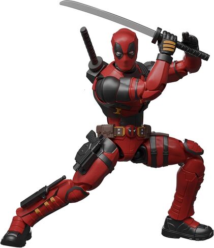 BLOKEES Marvel Deadpool & Wolverine Champion Class 04 Deadpool Model Kit - Assembly Required - No Tools - No Cutting - No Glue - No Paint - Age 14+ in Kuwait