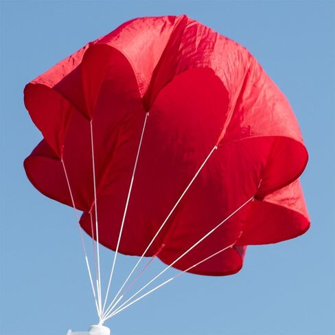 Relationshipware StratoChute 24" Red Rip-Stop Nylon Parachute for Water or Model Rocket in Kuwait
