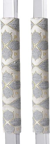 OUGAR8 Refrigerator Door Handle Covers Handmade Decor Protector for Ovens, Dishwashers.Keep Your Kitchen Appliance Clean from Smudges, Food Stains (4 pieces, Quatrefoil) in Kuwait