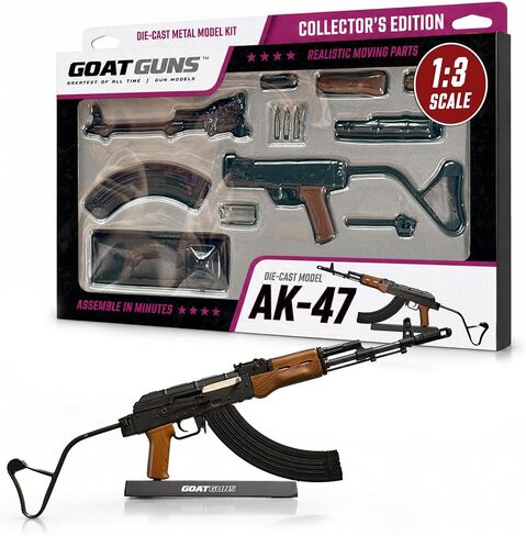 GOAT GUNS Collectible AK47 Wirestock | 1:3 Scale Diecast Model in Saudi Arabia