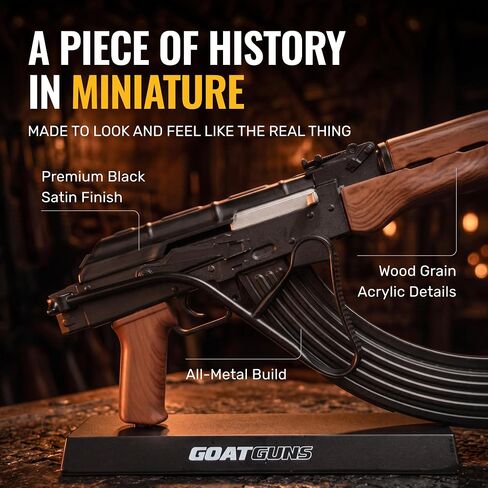 GOAT GUNS Collectible AK47 Wirestock | 1:3 Scale Diecast Model in Saudi Arabia