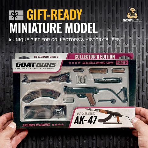 GOAT GUNS Collectible AK47 Wirestock | 1:3 Scale Diecast Model in Saudi Arabia