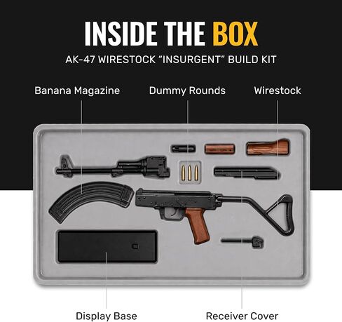 GOAT GUNS Collectible AK47 Wirestock | 1:3 Scale Diecast Model in Saudi Arabia