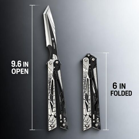 Cobra V2 Unsharpened Butterfly Knife Model in Kuwait