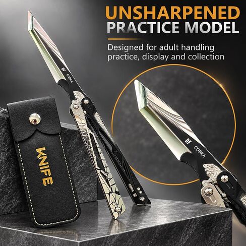Cobra V2 Unsharpened Butterfly Knife Model in Kuwait