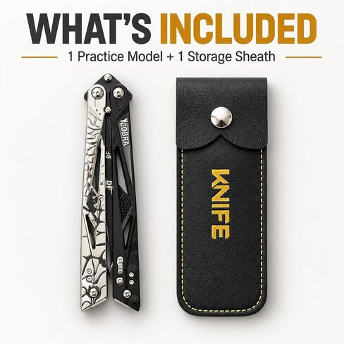 Cobra V2 Unsharpened Butterfly Knife Model in Kuwait