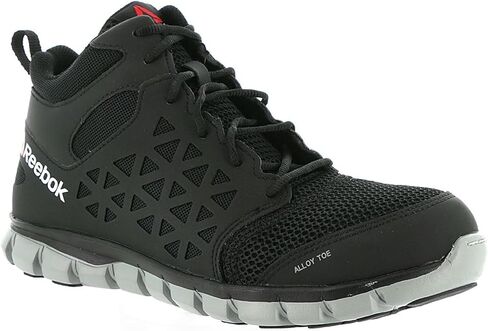 حذاء رياضي رجالي من Reebok Sublite Cushion آمن للعمل عند أصابع القدم، حذاء رياضي متوسط ​​القطع in Kuwait