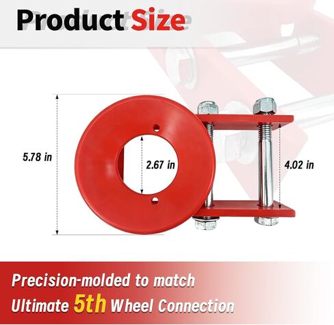 3244 Kingpin Coupler Block for Andersen Ultimate 5th Wheel Hitch Parts in Saudi Arabia