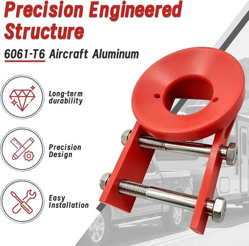 3244 Kingpin Coupler Block for Andersen Ultimate 5th Wheel Hitch Parts in Saudi Arabia
