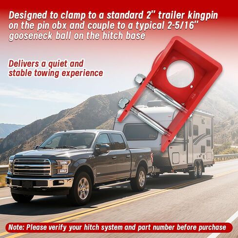 3244 Kingpin Coupler Block for Andersen Ultimate 5th Wheel Hitch Parts in Saudi Arabia