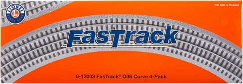Lionel O Gauge FasTrack O36 Full Curve Four Piece Track Pack in Kuwait
