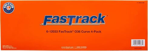 Lionel O Gauge FasTrack O36 Full Curve Four Piece Track Pack in Kuwait
