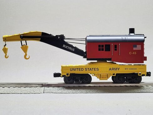 U.S. Army Crane Car #C-45 by MTH Electric Trains in Kuwait