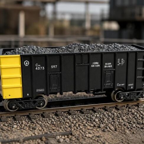 Freight Flatcar Railcar Model in Kuwait